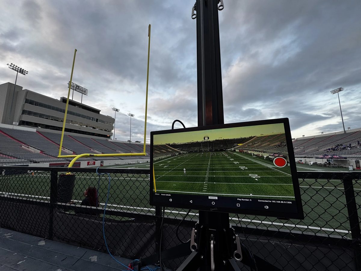 SkyCoach sideline replay - Marion depends on SkyCoach replay for reliable, real-time adjustments
