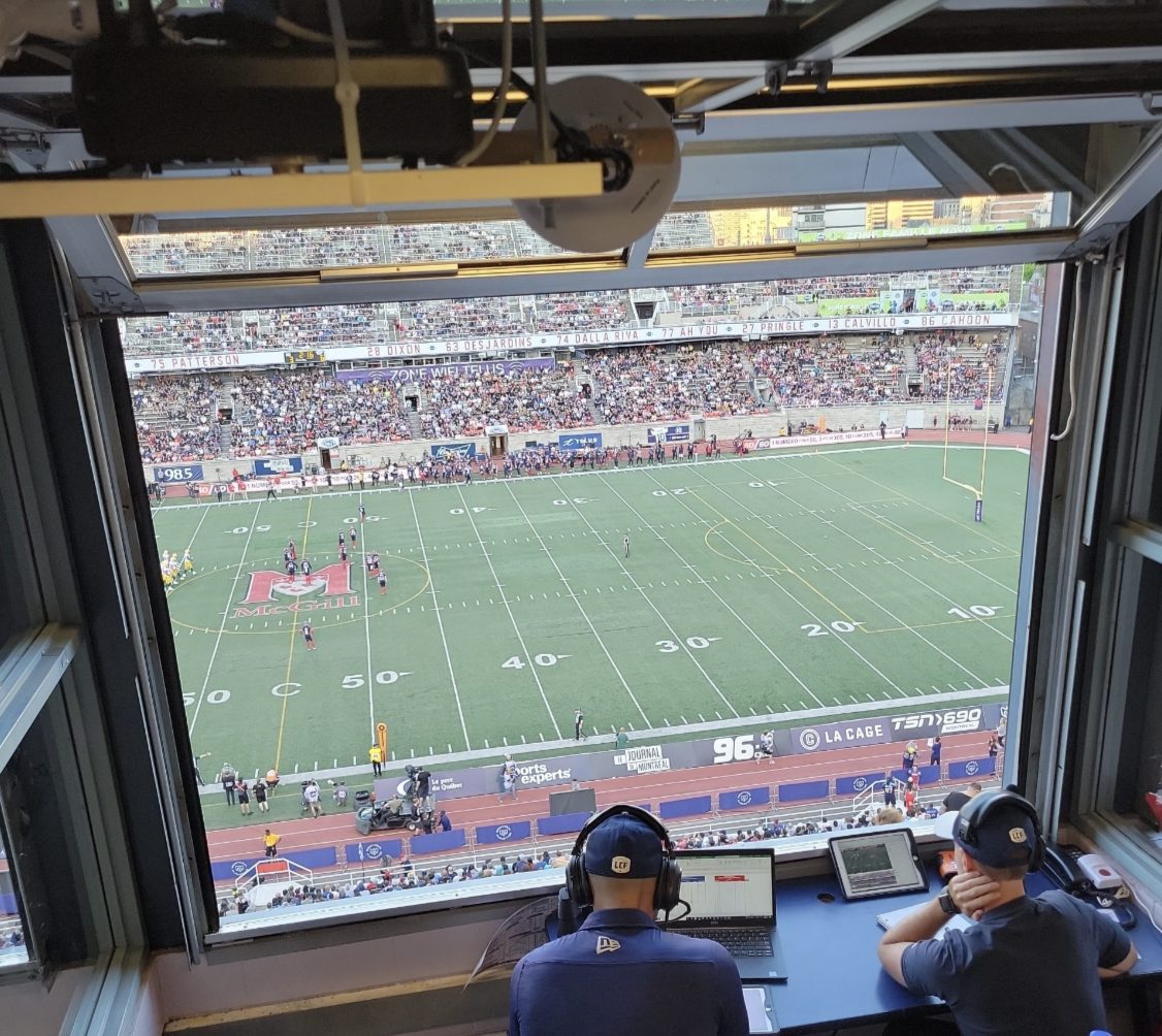 CFL Grey Cup champions Montreal Alouettes and their SkyCoach sideline replay journey